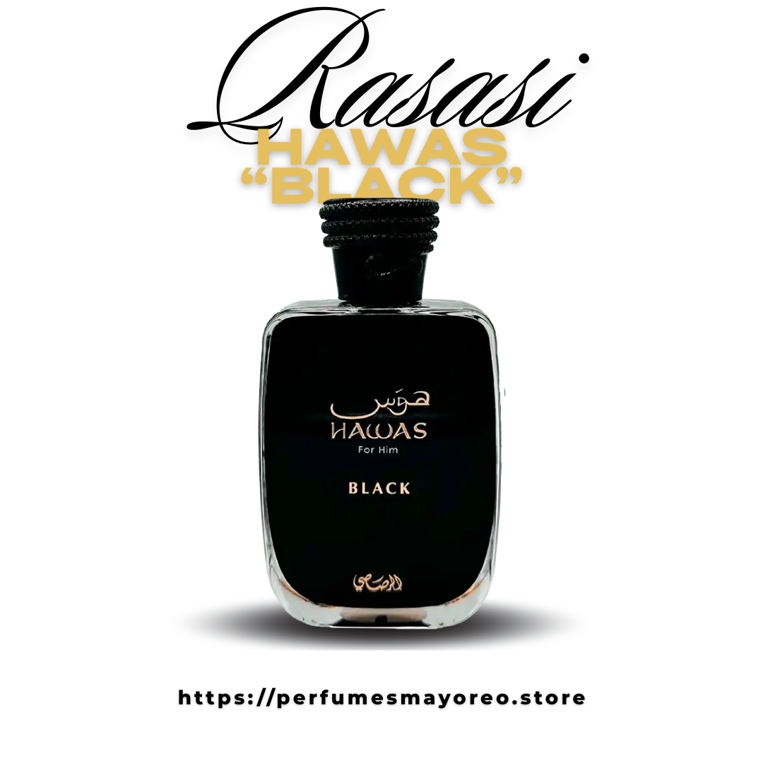 RASASI Hawas Black – Eau de Parfum (100 ml)