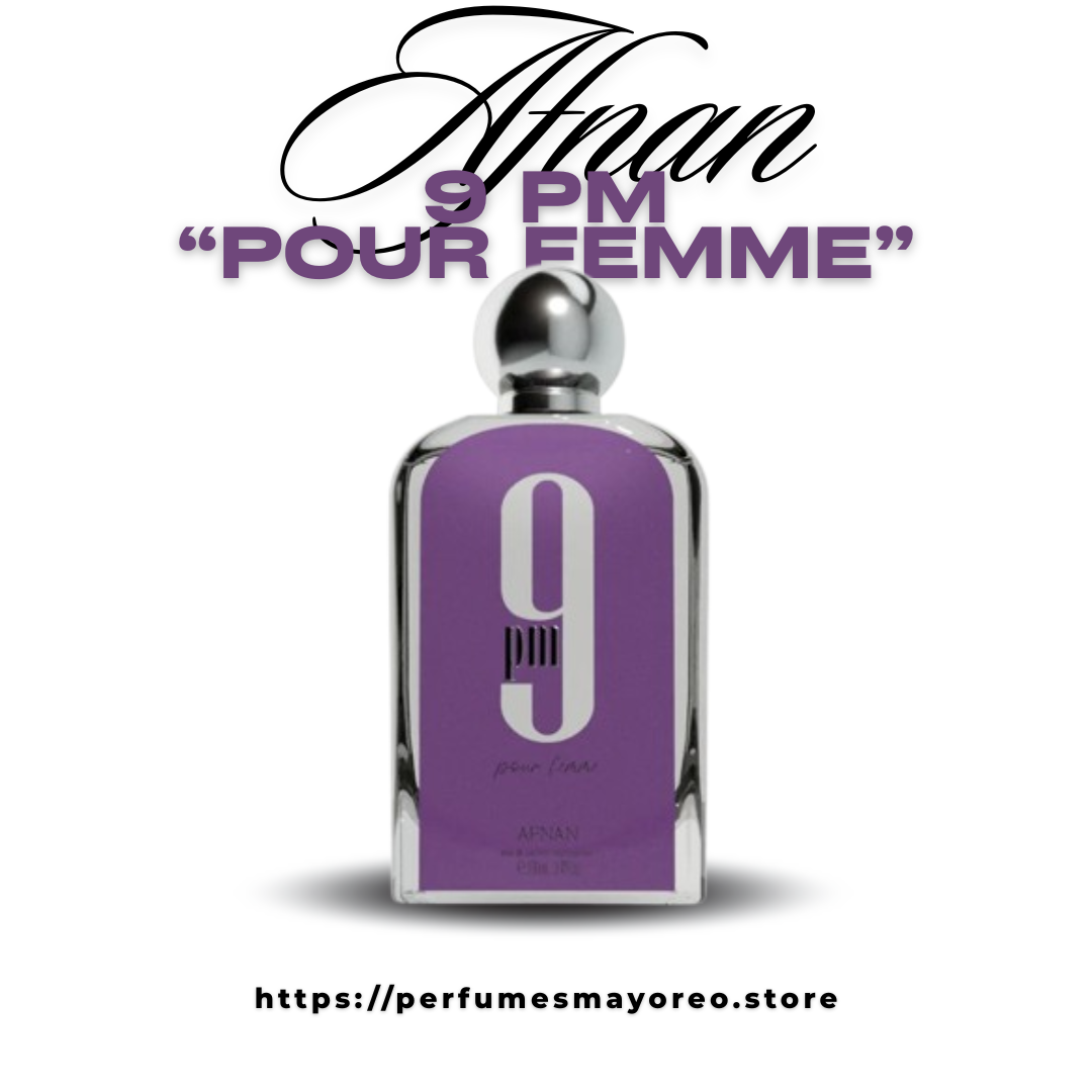 AFNAN 9 PM Pour Femme - Eau de Parfum (100 ml)